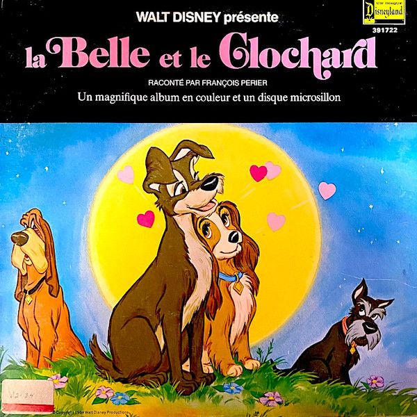 François Périer - La Belle Et Le Clochard [Vinyl] | Disneyland (391722 F)