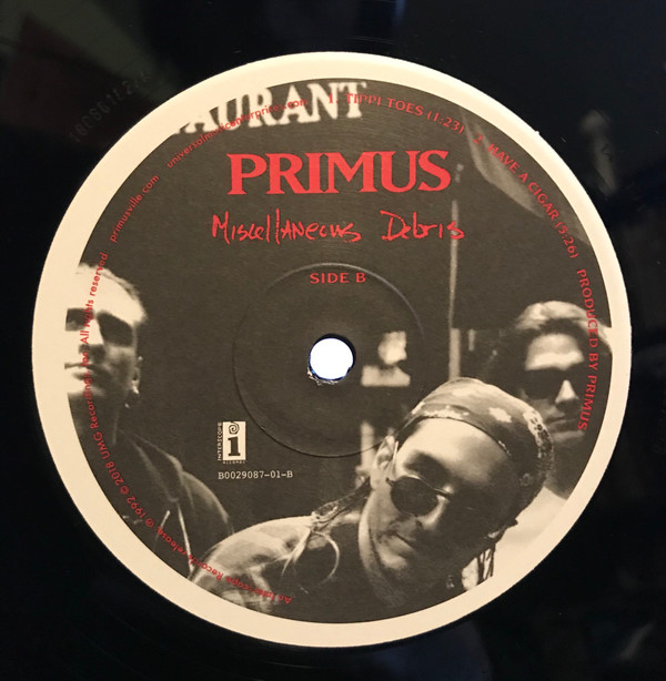 Primus - Miscellaneous Debris [Vinyl] | Interscope Records (B0029087-01) - 3