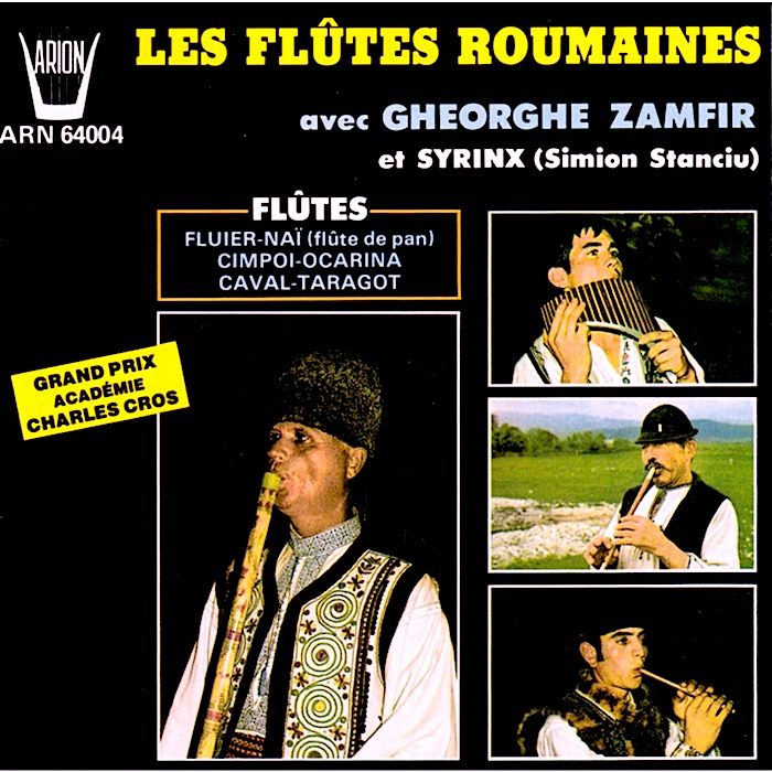 Various Avec Gheorghe Zamfir - Les Flûtes Roumaines [Vinyl] | Arion (JMM-3003) - main