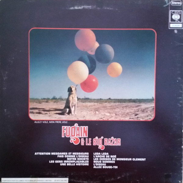 Michel Fugain - Fugain & Le Big Bazar [Vinyl] | CBS (FS-90168) - 2