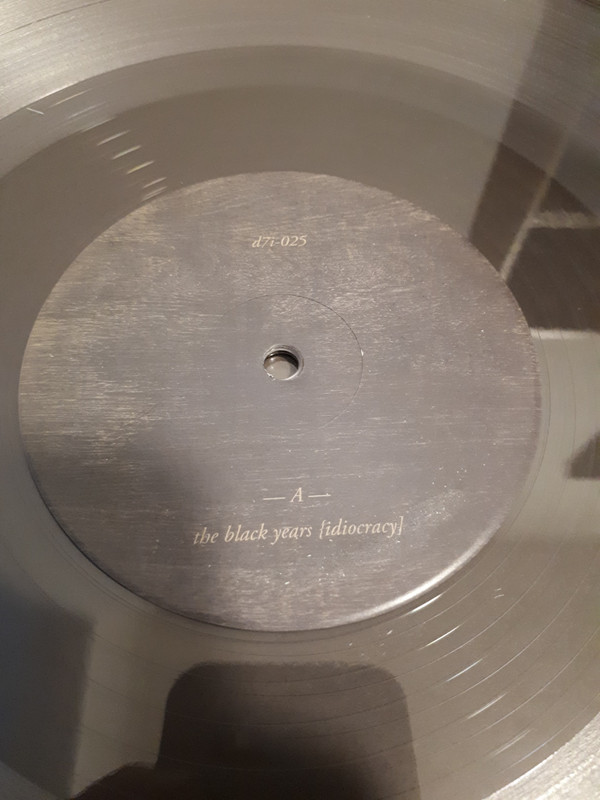 The Black Years - Idiocracy (Clear Vinyl) [Vinyl] | D7i Records (d7i-025) - 2