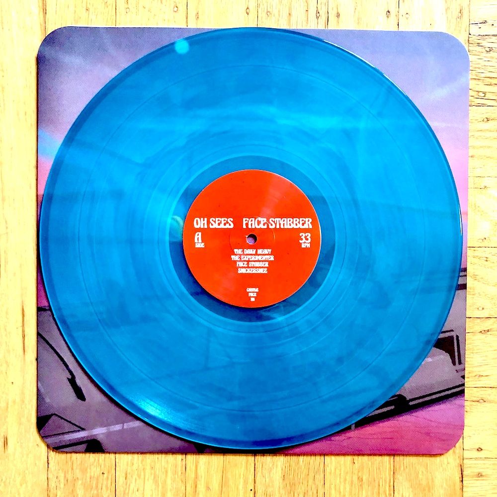 Thee Oh Sees - Face Stabber (2LP - Limited Edition - Blue Nebula Vinyl) [Vinyl] | Castle Face (CF-116) - 2