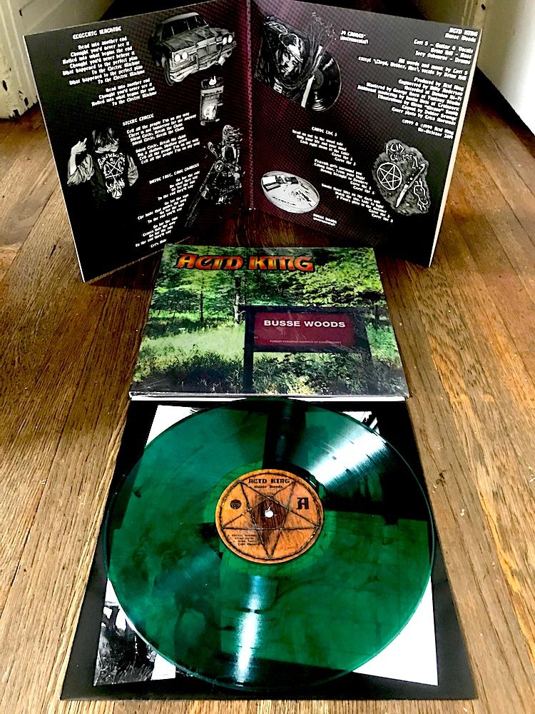 Acid King - Busse Woods (Limited Edition - Green with Black Swirl Vinyl) [Vinyl] | RidingEasy Records (EZRDR-104) - 2