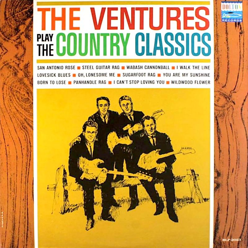 The Ventures - The Ventures Play The Country Classics [Vinyl] | Dolton Records (BLP-2023) - main