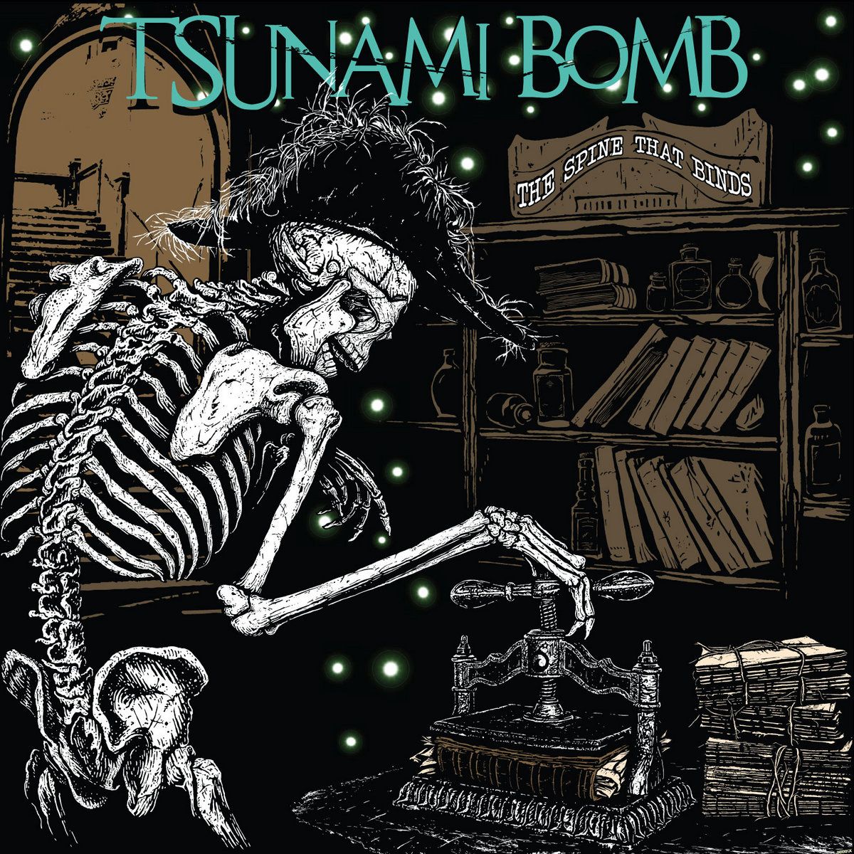 Tsunami Bomb - The Spine That Binds [Vinyl] | Alternative Tentacles (VIRUS 501)