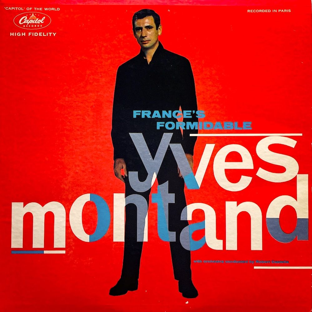 Yves Montand - France's Formidable [Vinyl] | Capitol Records (T10160) - main
