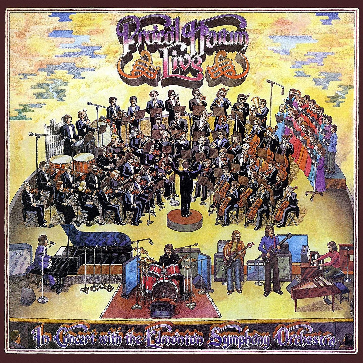 Procol Harum In Concert With The Edmonton Symphony Orchestra - Live [Vinyl] | A&M Records (SP 4335) - main