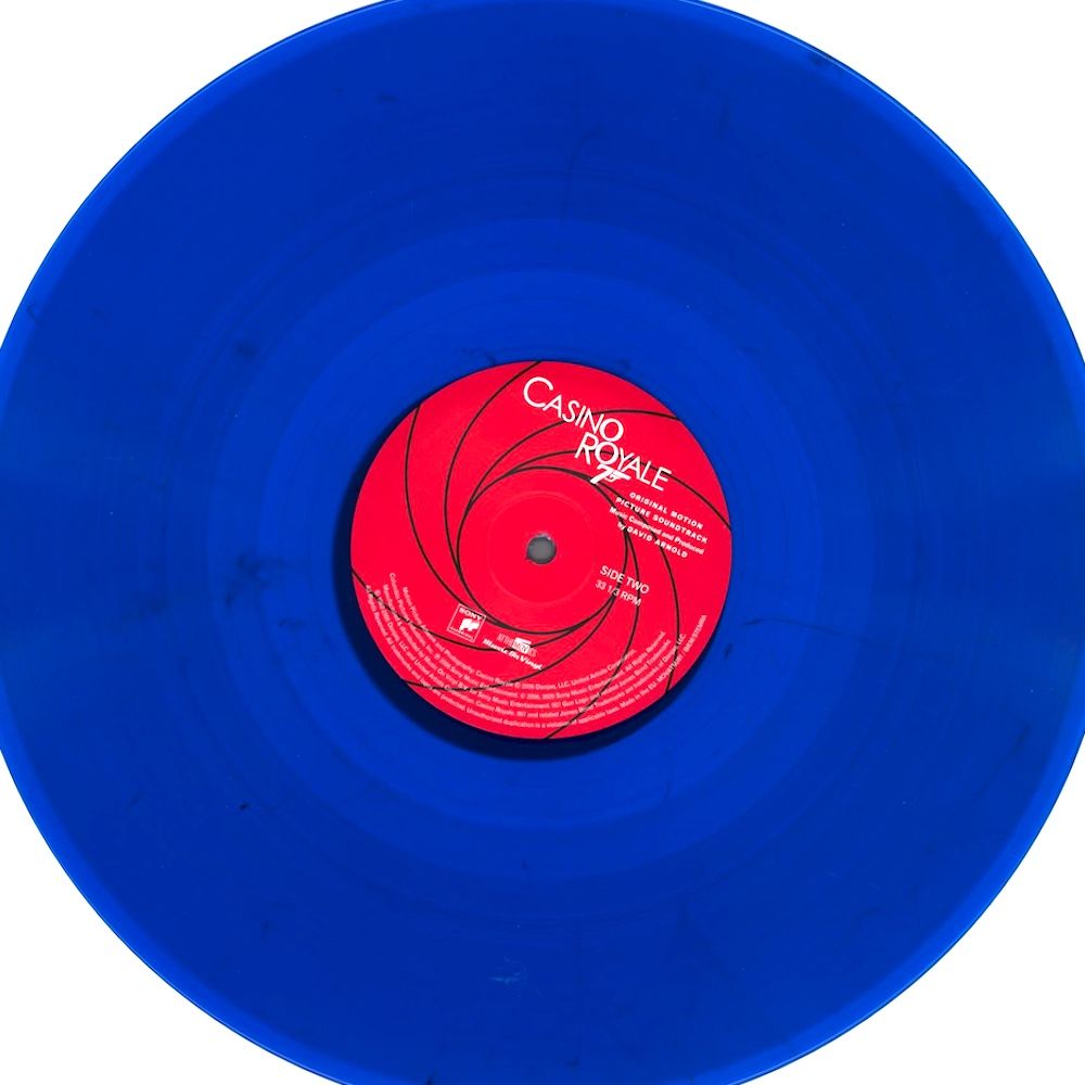 David Arnold - Casino Royale (Original Motion Picture Soundtrack) (MOV - 2LP - Limited Deluxe Numbered Edition - Blue Translucent Vinyl) [Vinyl] | Sony Classical (MOVATM281) - 2
