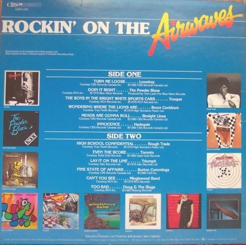 Various - Rockin' On The Airwaves | CBS Direct (CDM1-035) - 2