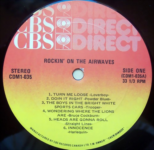 Various - Rockin' On The Airwaves | CBS Direct (CDM1-035) - 3