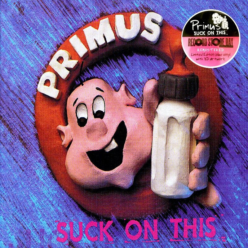 Primus - Suck On This (RSD2020 - Limited 3D Edition - Blue Transparent w/ Blue Smoke Vinyl) [Vinyl] | Prawn Song (PSR-0011)
