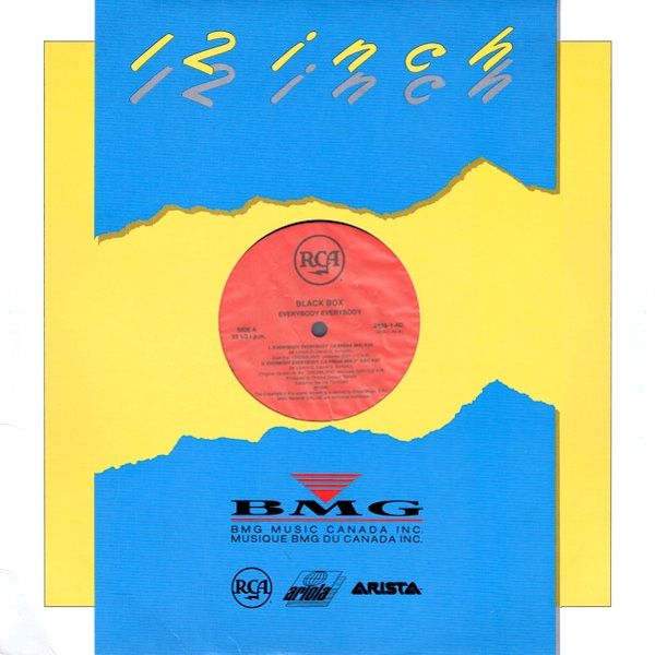 Black Box - Everybody Everybody (12") [Vinyl] | RCA (2628-1-RD) - main