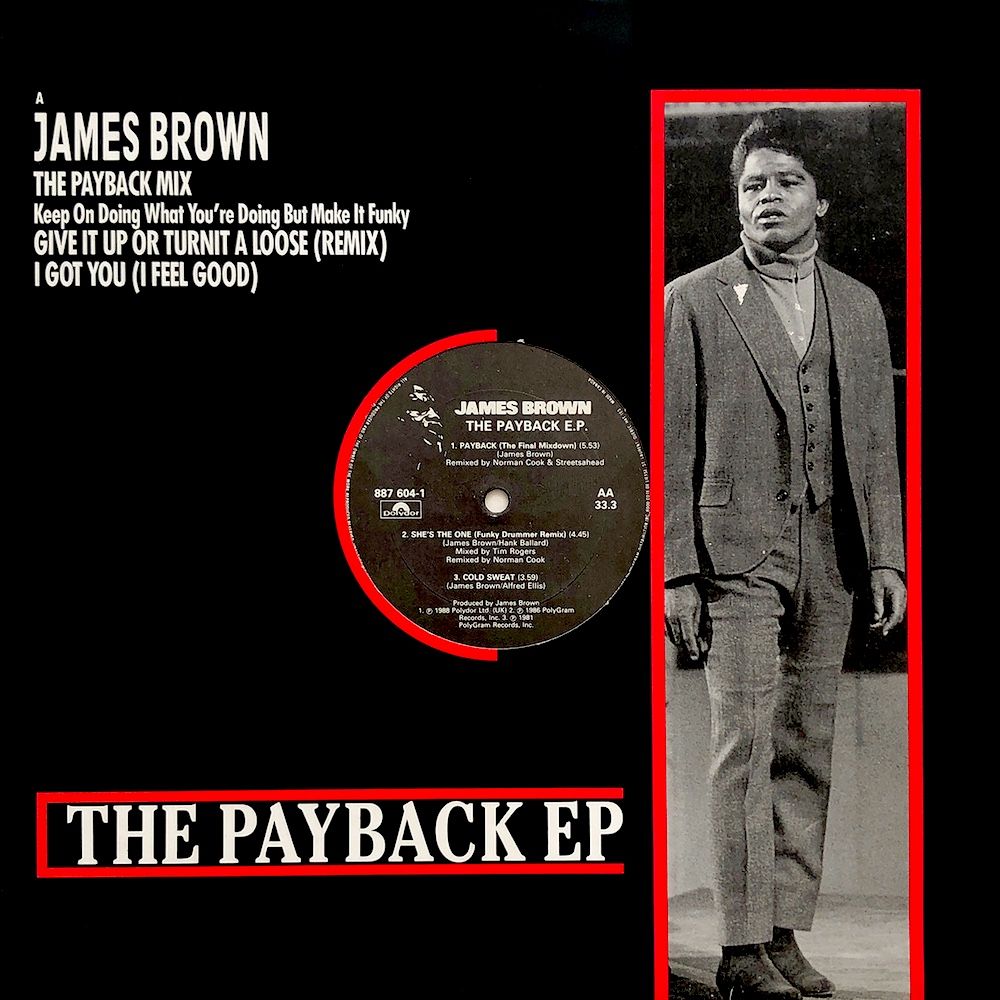James Brown - The Payback EP [Vinyl] | Polydor (887 604-1) - main