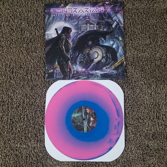 Contrarian - Only Time Will Tell (Limited Edition - Pink And Purple Merge Vinyl) [Vinyl] | Willowtip (WT-185-2) - 2