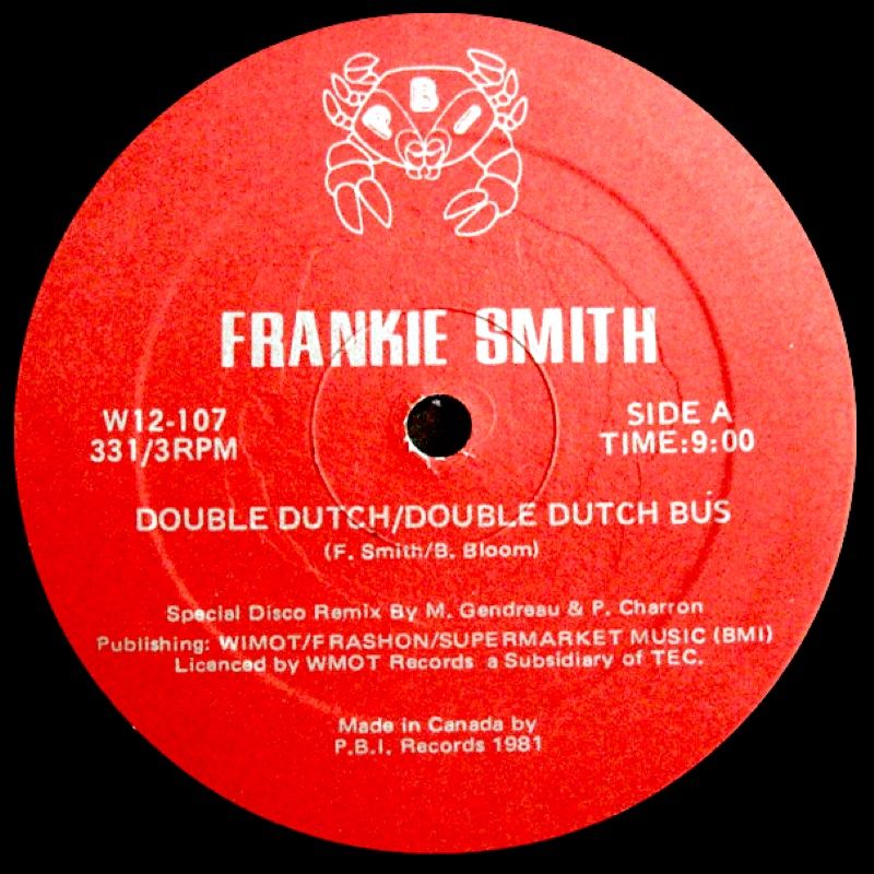 Frankie Smith - Double Dutch / Double Dutch Bus (12") [Vinyl] | P.B.I. Records (W12-107)