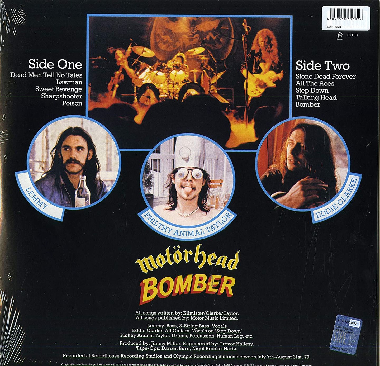 Motörhead - Bomber (Limited Edition - Silver Vinyl) [Vinyl] | Sanctuary (BMGRM021LP) - 3