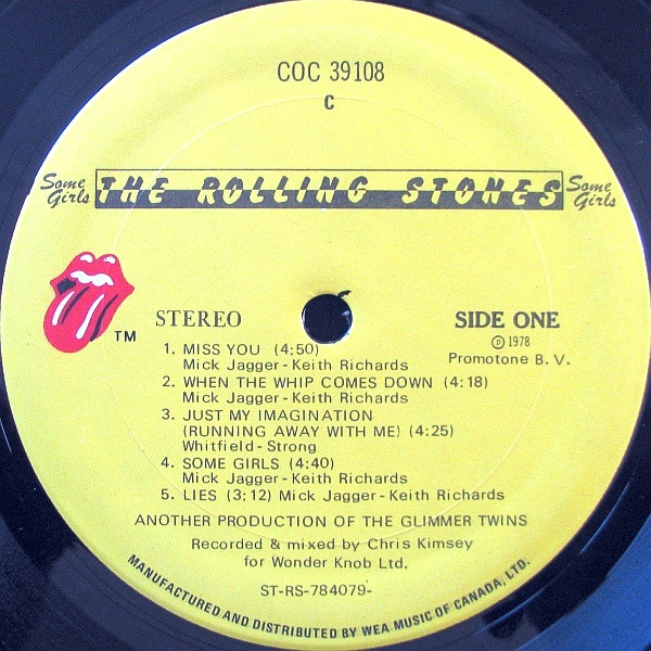 The Rolling Stones - Some Girls [Vinyl] | Rolling Stones Records (COC 39108) - 3