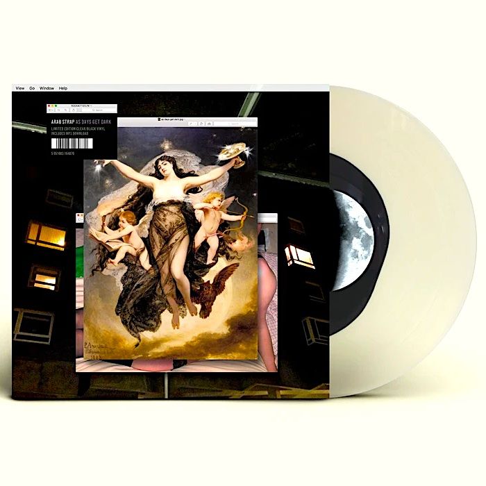 Arab Strap - As Days Get Dark (Limited Edition - Clear/Black Vinyl) [Vinyl] | Rock Action Records (ROCKACT137LPX) - 2