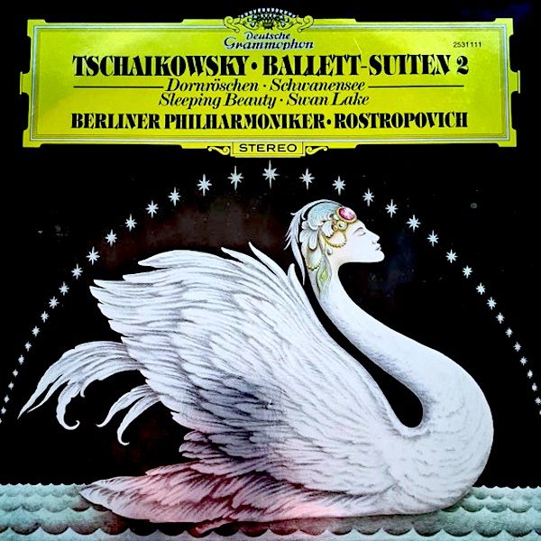 Pyotr Ilyich Tchaikovsky , Berliner Philharmoniker · Mstislav Rostropovich - Ballett-Suiten 2 [Vinyl] | Deutsche Grammophon (2531 111)