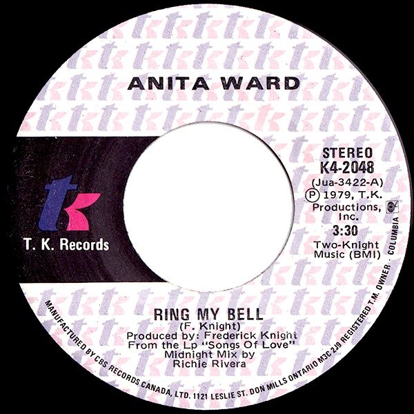 Anita Ward - Ring My Bell (7") [Vinyl] | T.K. Records (K4-2048) - main