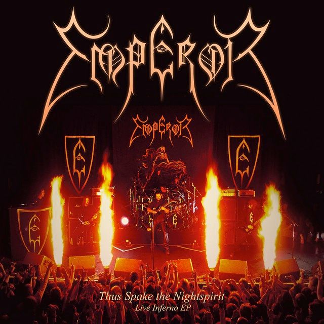 Emperor - Thus Spake The Nightspirit | Inno A Satana (7" - Limited Edition - Gold Vinyl) [Vinyl] | Back On Black (BOBV1247S)