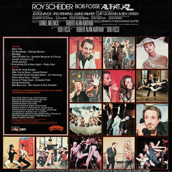 Various - All That Jazz - Music From The Original Motion Picture Soundtrack [Vinyl] | Casablanca (NBLP 7198) - 2