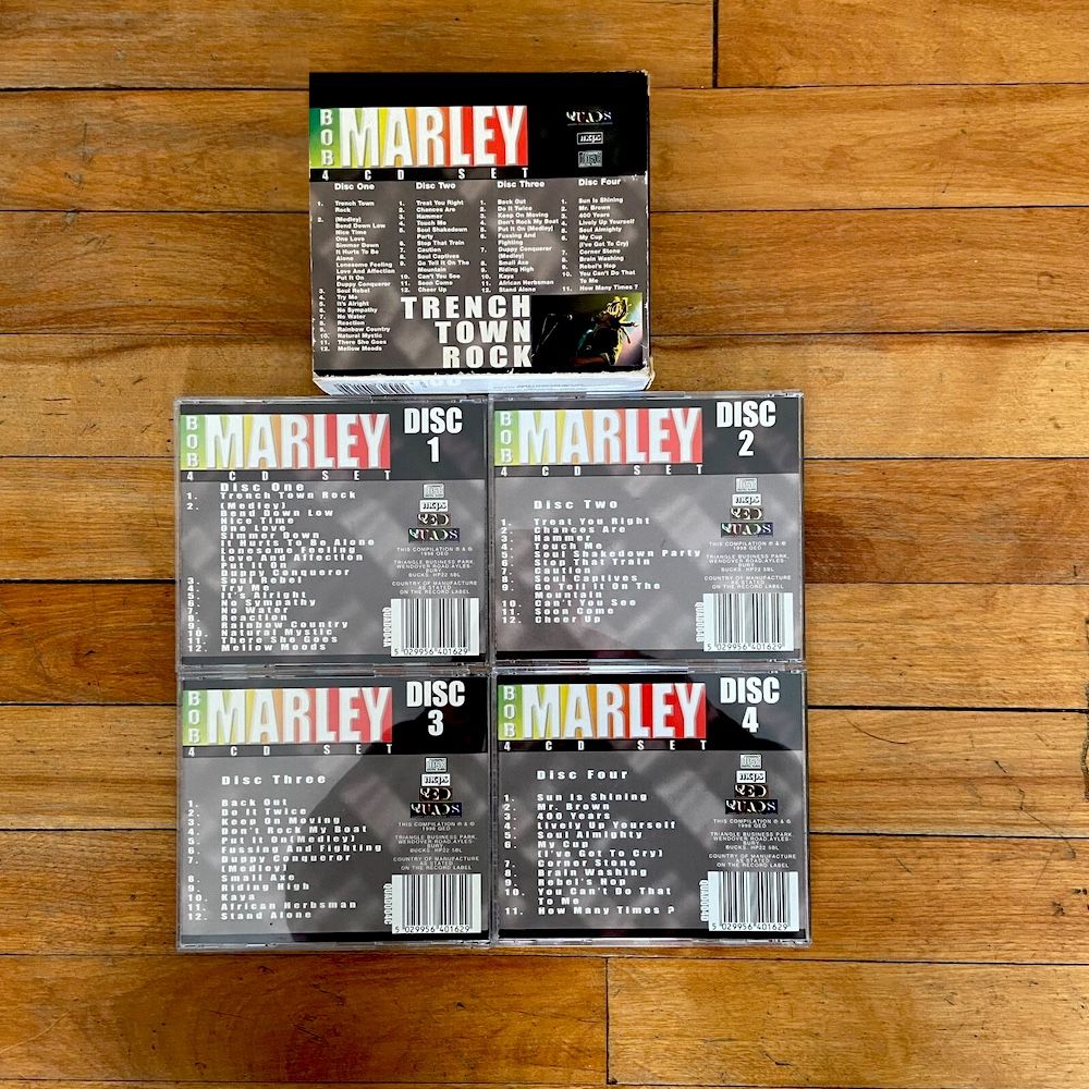 Bob Marley - Classic Studio Recordings (4CD - Boxset) [CD] | QED (QUAD004) - 4