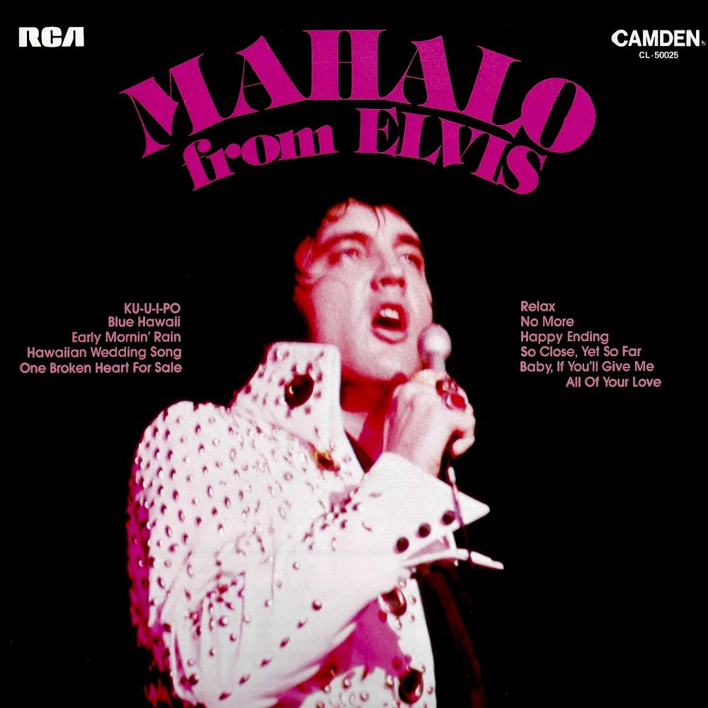 Elvis Presley - Mahalo From Elvis [Vinyl] | Pickwick (ACL-7064) - main