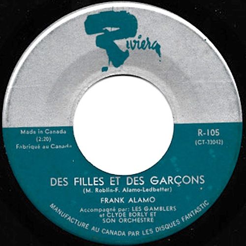 Frank Alamo - Des Filles Et Des Garçons (7") [Vinyl] | Riviera (R-105)