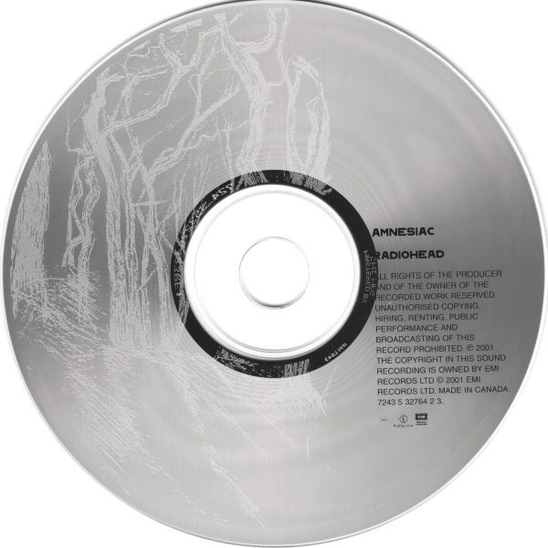 Radiohead - Amnesiac (CD) | Parlophone (7243 5 32764 2 3) - 3