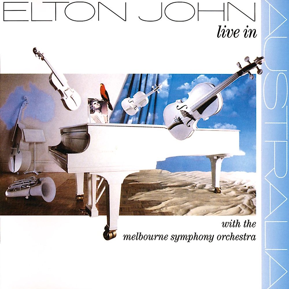 Elton John - Live In Australia (With The Melbourne Symphony Orchestra) (2LP) [Vinyl] | MCA Records (MCA2-8022)