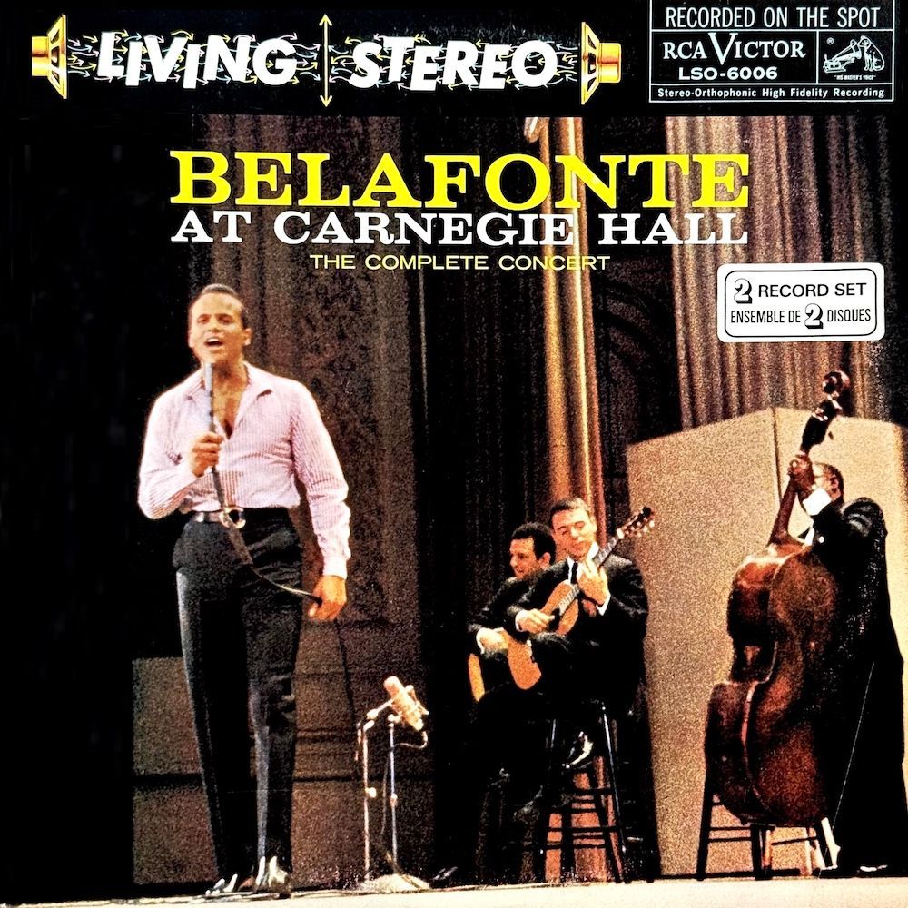 Harry Belafonte - Belafonte At Carnegie Hall - The Complete Concert (2LP) [Vinyl] | RCA Victor (LOC-6006) - main