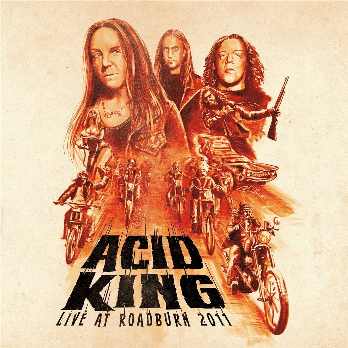 Acid King - Live At Roadburn 2011 (Limited Edition - Orange Vinyl) [Vinyl] | Roadburn Records (RBR072) - main