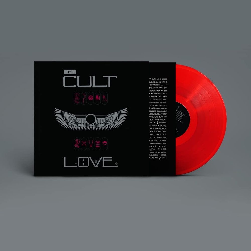 The Cult - Love (Limited Edition - Clear Red Vinyl) [Vinyl] | Beggars Banquet (BBQ 2270 LP) - 2