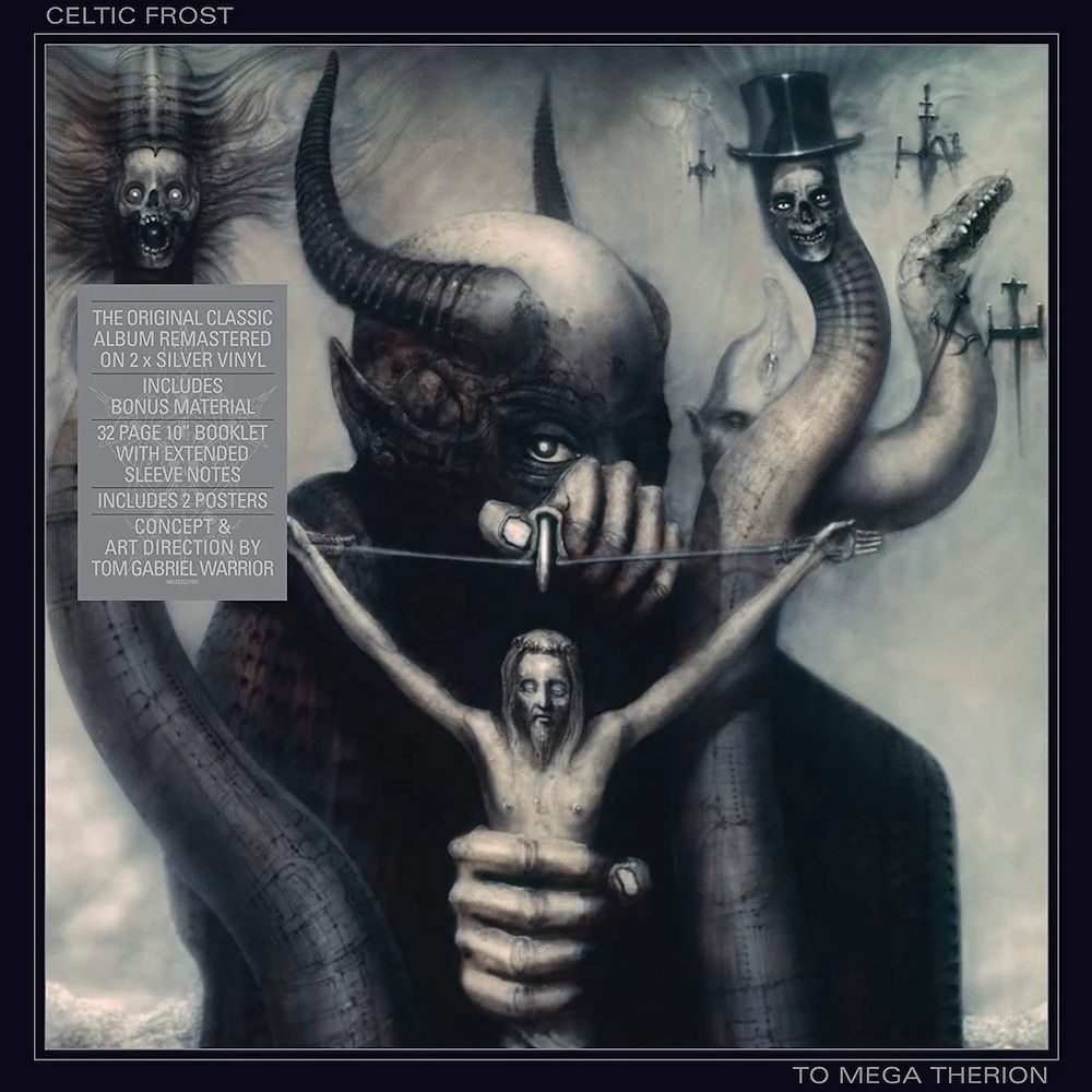 Celtic Frost - To Mega Therion (2LP - Limited Edition - Silver Vinyl) [Vinyl] | Noise (NOISE2CLP011)
