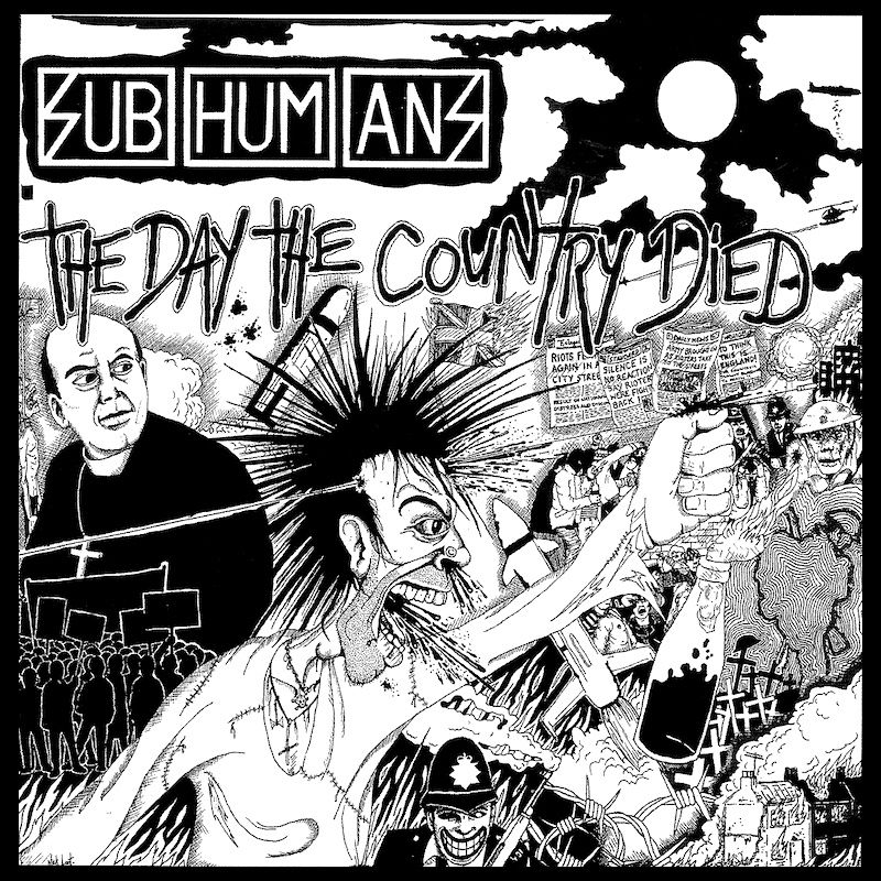 Subhumans - The Day The Country Died (Limited Edition - Red Translucent Vinyl) [Vinyl] | Pirates Press Records (PPR302) - main