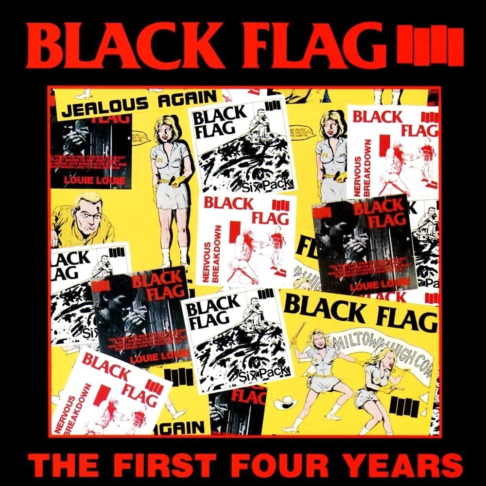 Black Flag - The First Four Years [Vinyl] | SST Records (SST 021)