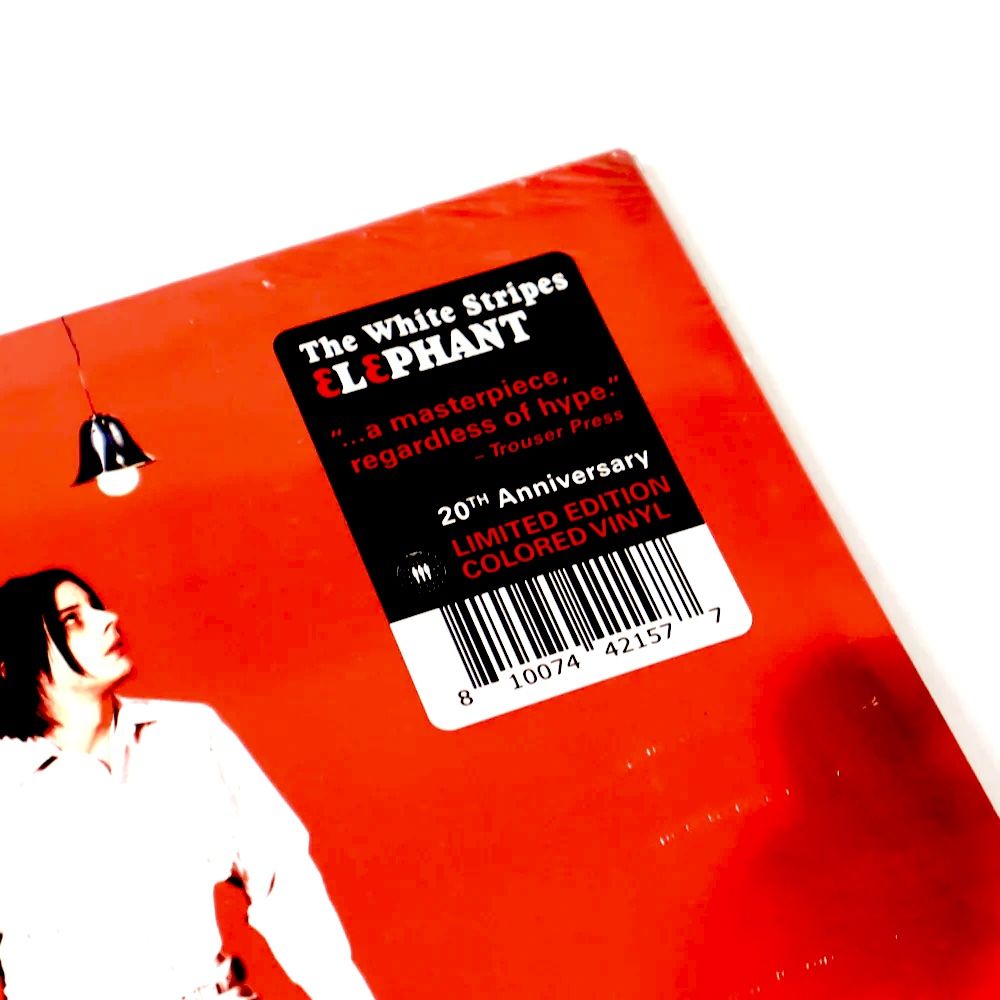 The White Stripes - Elephant (2LP - Limited 20th Anniversary Edition - Red w/ Black Smoke Vinyle + Clear w/ Red & Black Smoke Vinyl) [Vinyl] | Third Man Records (TMR200) - 2