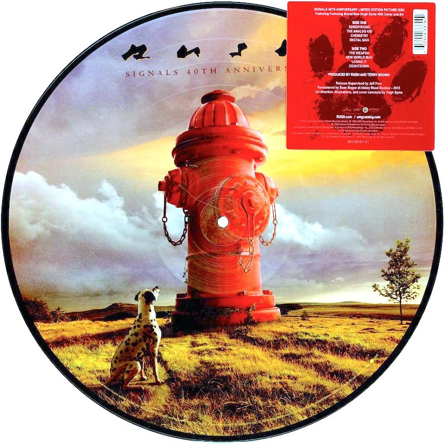 Rush - Signals (Limited 40th Anniversary Edition - Picture Disc) [Vinyl] | Mercury (B0036561-01)