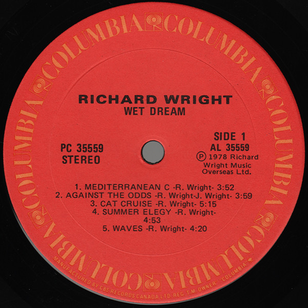 Richard Wright - Wet Dream [Vinyl] | Columbia (PC 35559) - 5