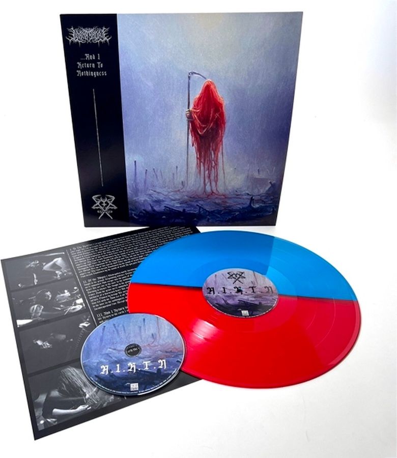 Lorna Shore - ...And I Return To Nothingness (LP + CD - Limited Edition - Sky Blue/Red Coloured Split Vinyl) [Vinyl] | Century Media (19658852831) - 2