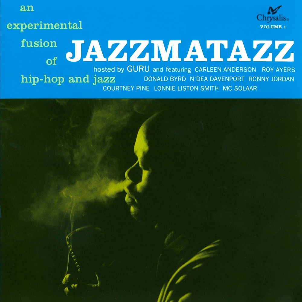 Guru - Jazzmatazz (Volume 1) (2LP - Limited Edition - Cobalt Blue Transparent) [Vinyl] | Virgin (B0038189-01) - main