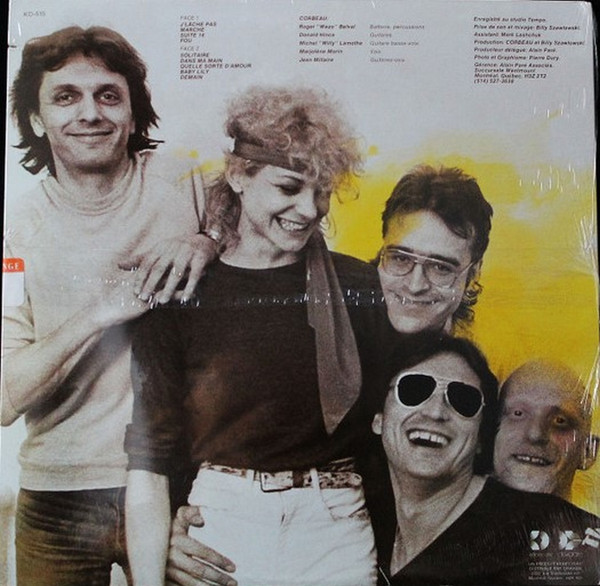 Corbeau - Fou [Vinyl] | Kébec-Disc (KD-515) - 2