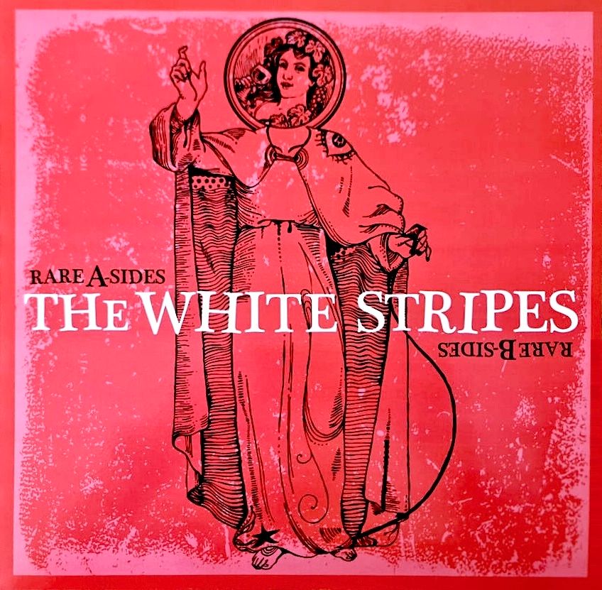 The White Stripes - Rare A-Sides Rare B-Sides (Unofficial - Red/Black Marbled Translucent Vinyl) [Vinyl] | Not On Label (The White Stripes) (WSRT 100) - main