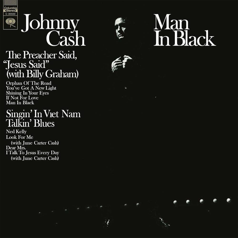 Johnny Cash - Man In Black (MOV - Limited Numbered Edition - Crystal Clear Vinyl) [Vinyl] | Music On Vinyl (MOVLP3387) - main