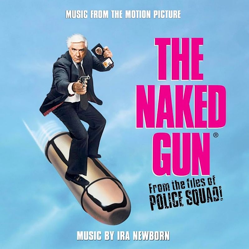 Ira Newborn - The Naked Gun: From The Files Of Police Squad! (2LP - Limited Edition - Mondo Exclusive Blue Swirl Sky Vinyl) [Vinyl] | Rusted Wave (RW-018)