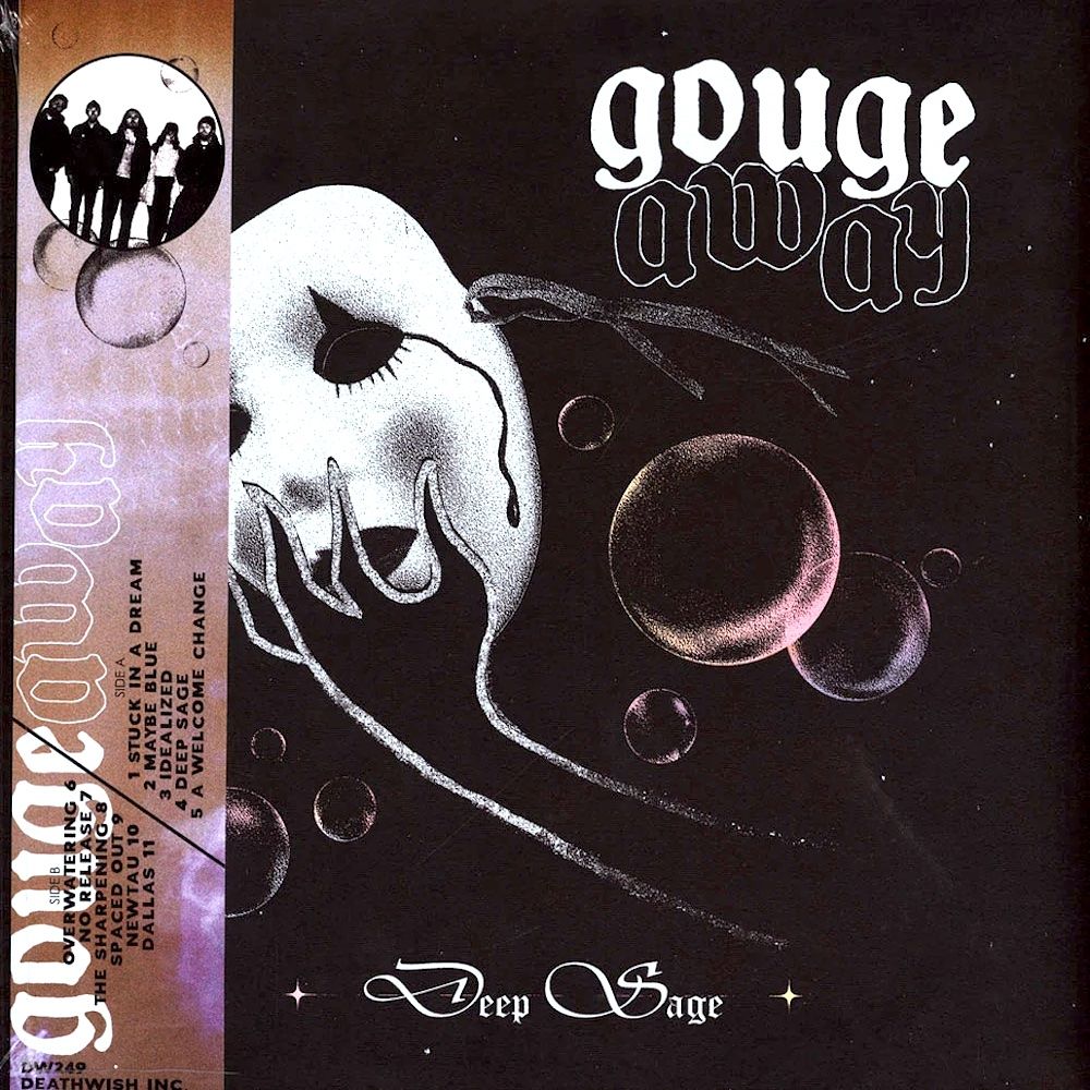 Gouge Away - Deep Sage (Limited Edition - Cloudy Clear Vinyl) [Vinyl] | Deathwish (DW249)