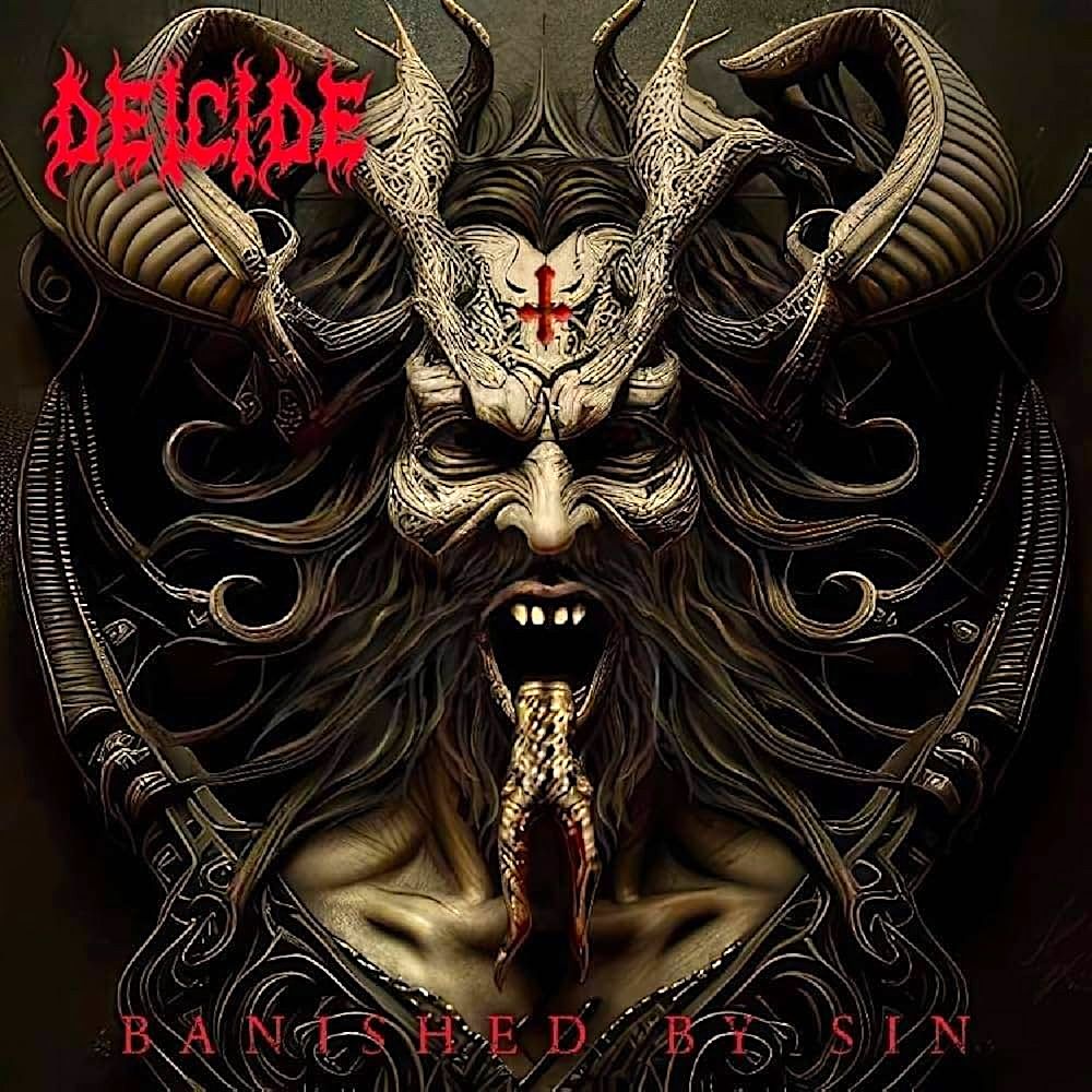 Deicide - Banished By Sin (Red Opaque Vinyl) [Vinyl] | Reigning Phoenix Music (2.0001.101)