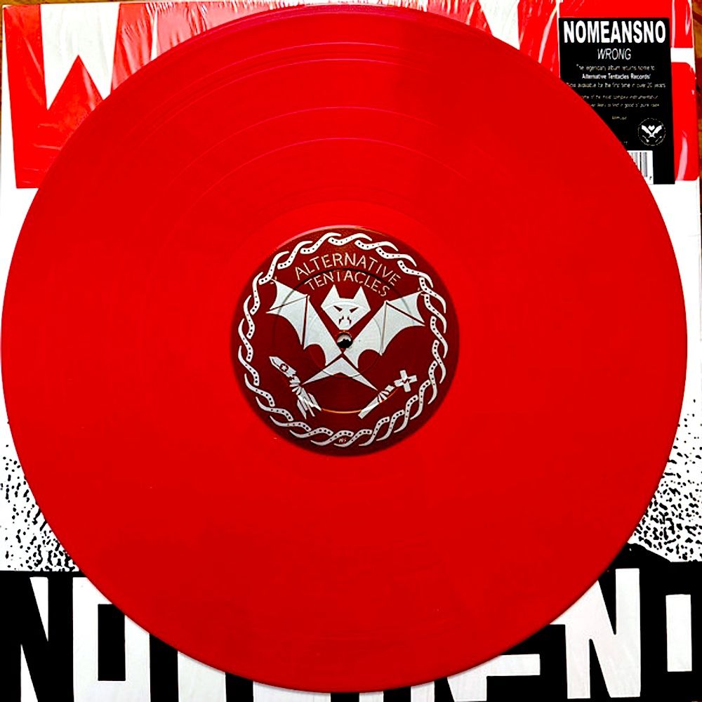 Nomeansno - Wrong (Red Solid Vinyl) [Vinyl] | Alternative Tentacles (VIRUS 77) - 2