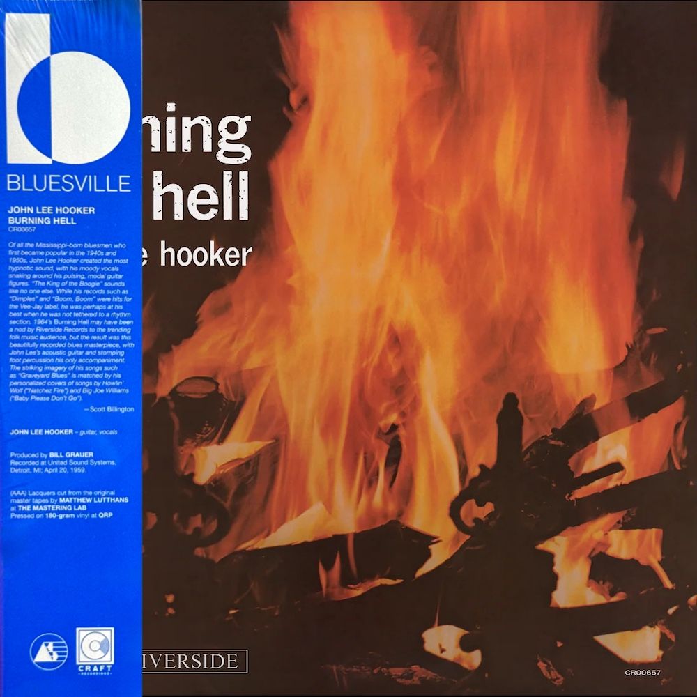 John Lee Hooker - Burning Hell [Vinyl] | Riverside Records (CR00657)